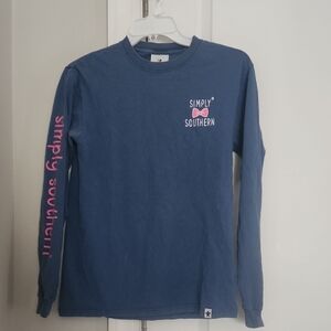 Simply Southern I Wish My Dog Could Text Me Women Long sleeve
